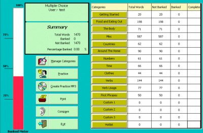 WordBanker English-French 4.1.4 screenshot