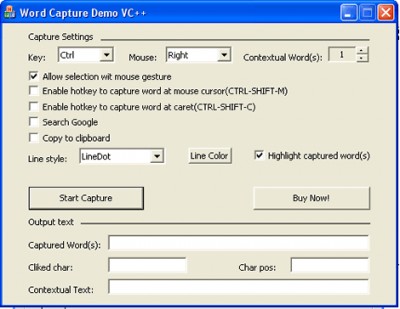 WordCaptureX 2.0 screenshot WordCaptureX 2.0 screenshot