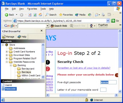 X2Net BrowserPal 1.00 screenshot X2Net BrowserPal 1.00 screenshot