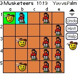 x3 Musketeers for PALM 9.1 screenshot