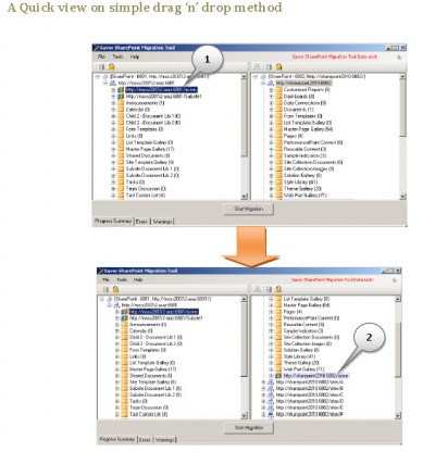 Xavor SharePoint 2010 Migrator 3.3.6 screenshot Xavor SharePoint 2010 Migrator 3.3.6 screenshot
