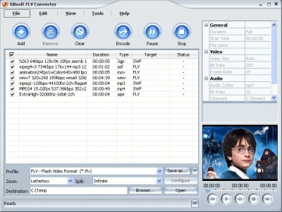 Xilisoft FLV Converter 2 3.8.14.110 screenshot Xilisoft FLV Converter 2 3.8.14.110 screenshot
