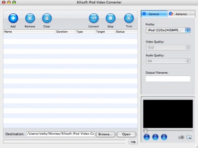 Xilisoft iPod Video Converter for Mac 3 3.9.21.060 screenshot Xilisoft iPod Video Converter for Mac 3 3.9.21.060 screenshot