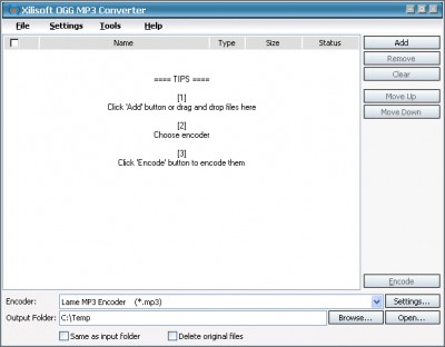 Xilisoft OGG MP3 Converter 2 2.8.52.040 screenshot Xilisoft OGG MP3 Converter 2 2.8.52.040 screenshot