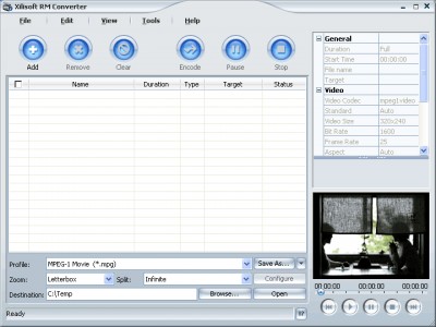 Xilisoft RM Converter 3 3.8.28.041 screenshot Xilisoft RM Converter 3 3.8.28.041 screenshot