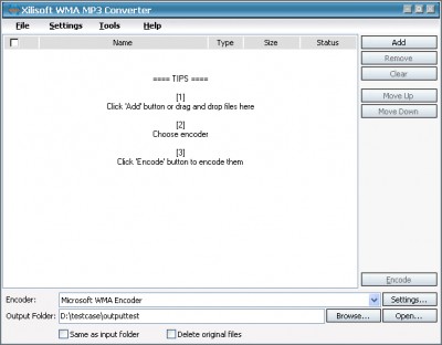Xilisoft WMA MP3 Converter 3 2.8.63.053 screenshot Xilisoft WMA MP3 Converter 3 2.8.63.053 screenshot