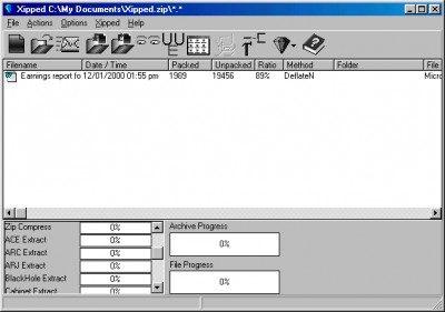 Xipped 1.5 screenshot