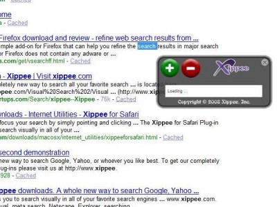 Xippee Firefox Extension 1.2 screenshot