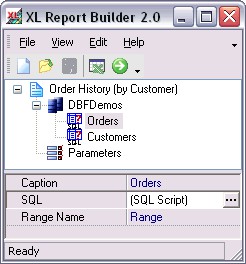 XL Report Builder 2.1.1 screenshot