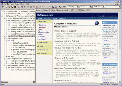 XmlShell - The Ultimate Lightweight XML Editor 1.5 screenshot XmlShell - The Ultimate Lightweight XML Editor 1.5 screenshot