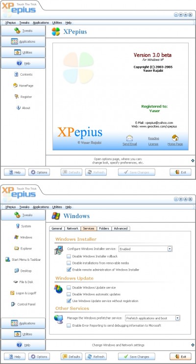 XPepius 3.1.0 screenshot XPepius 3.1.0 screenshot