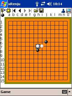 xRenju for Pocket PC 1.1 screenshot
