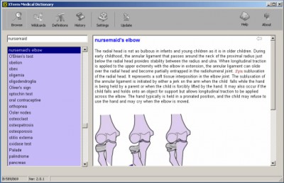 XTerm Medical Dictionary 2.0.3 screenshot XTerm Medical Dictionary 2.0.3 screenshot