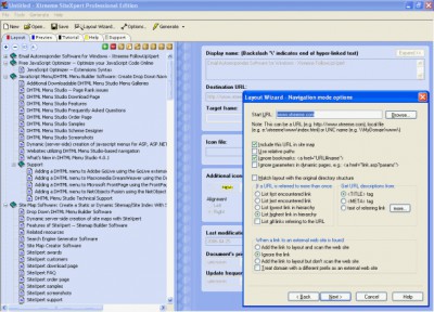Xtreeme SiteXpert Professional Edition 9 screenshot