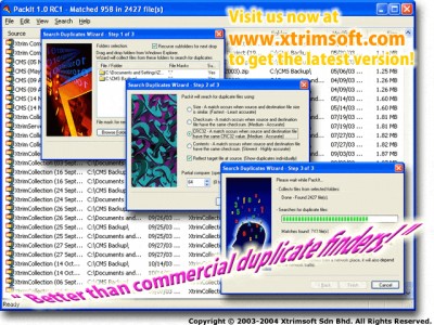 Xtrimsoft PackIt 1.0.2 screenshot Xtrimsoft PackIt 1.0.2 screenshot