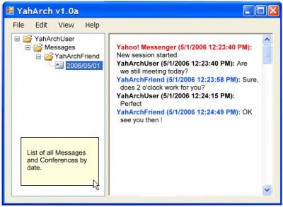 YahArch 1.0 screenshot