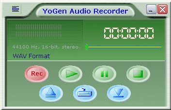 YoGen Audio Recorder 3.0.8 screenshot YoGen Audio Recorder 3.0.8 screenshot
