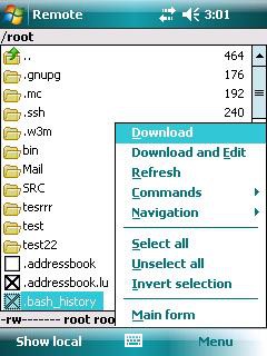 zaSFTP 1.6.0 screenshot zaSFTP 1.6.0 screenshot