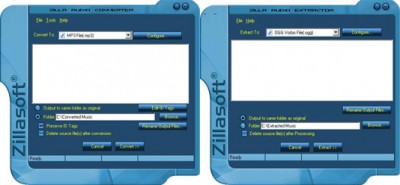 Zilla Audio Converter-Extractor 4.4.0.2 screenshot Zilla Audio Converter-Extractor 4.4.0.2 screenshot
