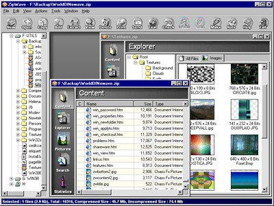 ZipWave 1.3 screenshot ZipWave 1.3 screenshot