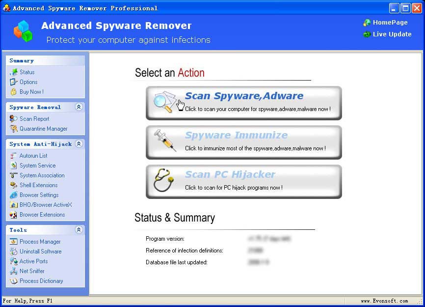 Index Spyware Remover Gratis