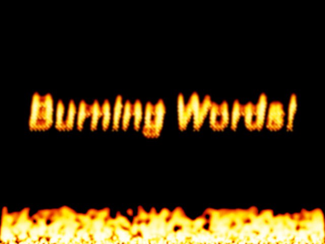 fire words