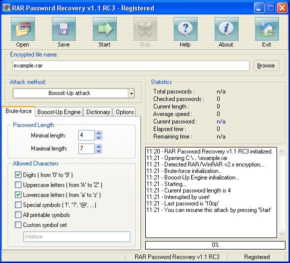 WinRAR Password Remover (With Patch) preview 0