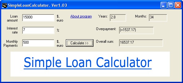 Program For Calculating Compound Interest