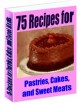 75 Recipes for Pastries, Cakes and more 1.0 Screenshot