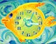 Gold Fish Clock ScreenSaver 2.3
