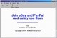Join eBay and PayPal and safely use them eBook 1.0 Join eBay and PayPal and safely use them eBook 1.0