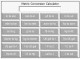 Online Metric Conversion Calculator 1.00