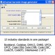 Universal bar code image generator 1.1 Universal bar code image generator 1.1