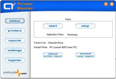 A+ Printer Monitor 3.2 screenshot