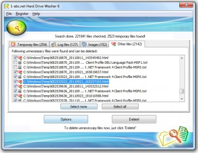 1-abc.net Hard Drive Washer 3.00 screenshot