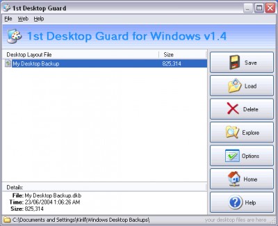 1st Desktop Guard 10.0 screenshot