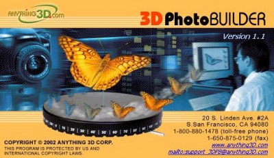 3D Photo Builder Upgrade 1.1 screenshot