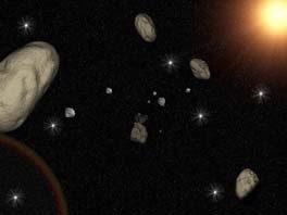 3D Space Asteroids 1 screenshot