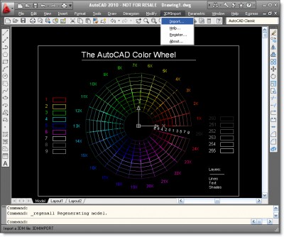3DM Import for AutoCAD 1.0 screenshot