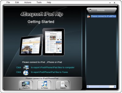 4Easysoft iPad Rip 3.2.28 screenshot