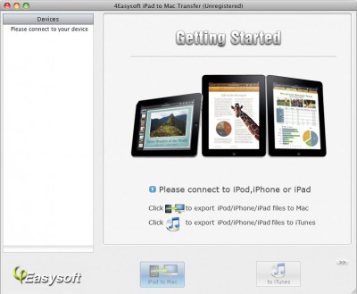 4Easysoft iPad to Mac Transfer 3.2.30 screenshot
