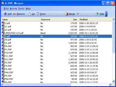 A-PDF Merger 5.9 screenshot