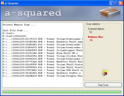 a-squared Anti-Malware Personal v3.1.0.24 screenshot