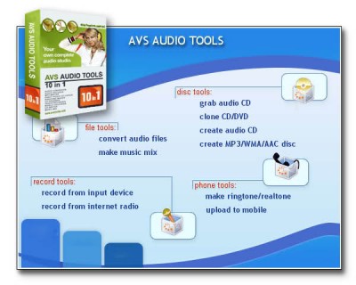 A V S - AUDIO Tools 4.3.7.92 screenshot