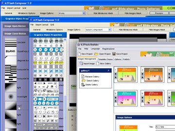 a2 flash slideshow editor 1.0 screenshot