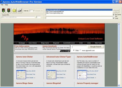 Aarons Auto-Browse 3.1 screenshot