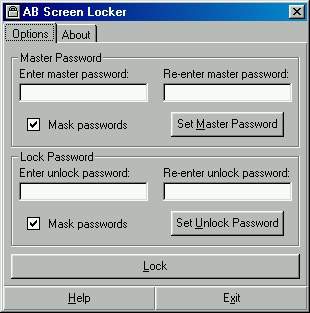 AB Screen Locker 3.62 screenshot