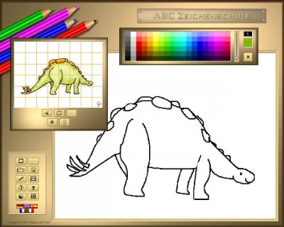 ABC Drawing School III - Dinosaurs 1.11.0424 screenshot