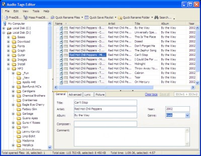 ABF Audio Tags Editor 1.999 screenshot