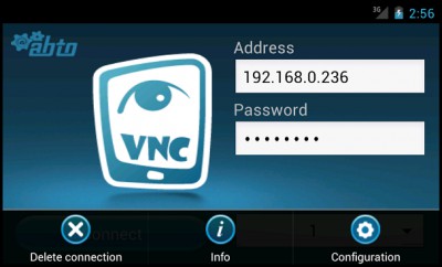 abtoVNC Android Viewer SDK 1.4.3 screenshot